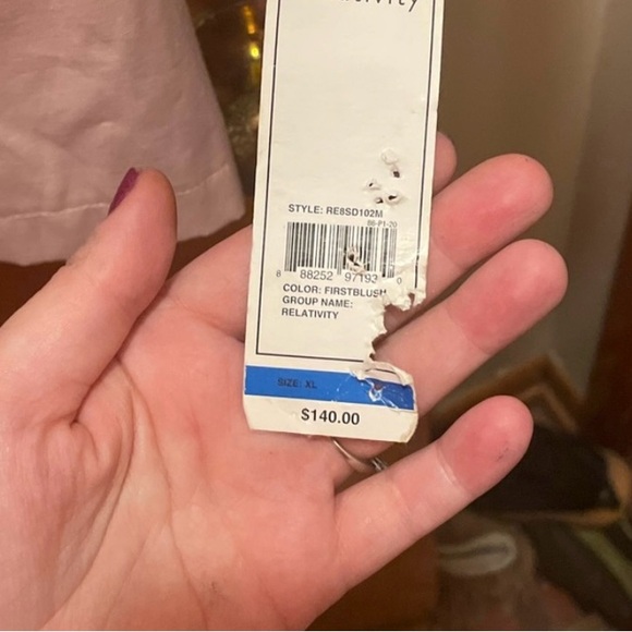 New with tags Relativity Pink Trenchcoat/ raincoat - Picture 11 of 11